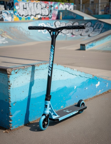 Hulajnoga wyczynowa ROOT Industries LITHIUM Blue Black na skatepark