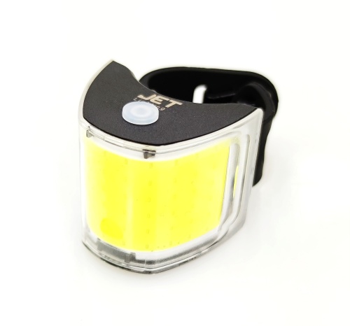 Przejdź do produktu JET Lampa przód JET M3 120 lumenów USB 320°