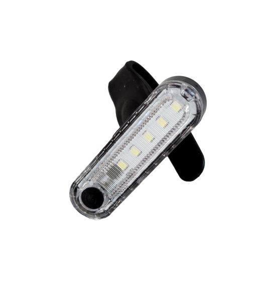 JET Lampa przód PU56 60 lumenów lampka do roweru