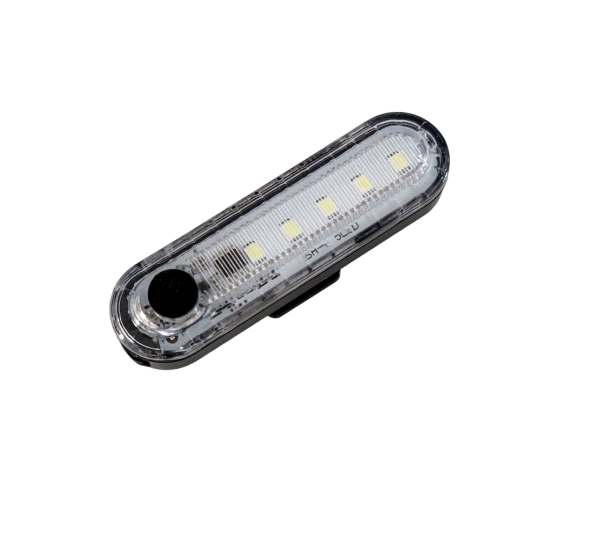 JET Lampa przód PU56 60 lumenów lampka do hulajnogi