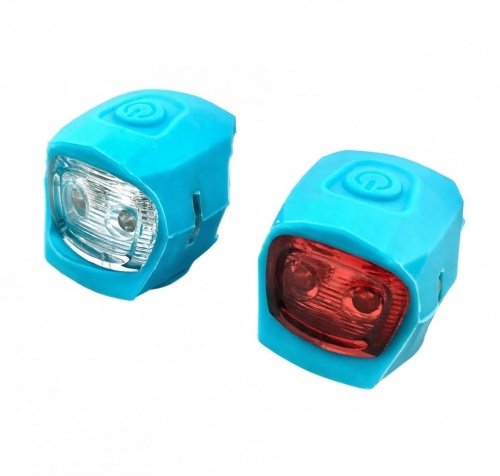 Przejdź do produktu JET Komplet lamp S90 2 LED błękitne