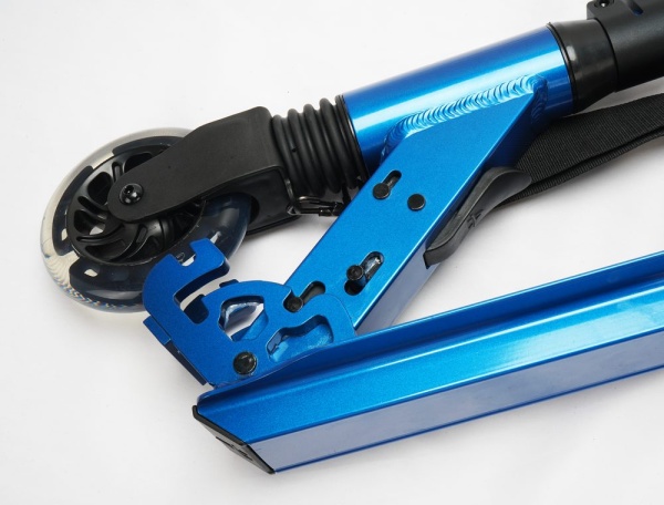 Hulajnoga dziecięca Rideoo 120 City Scooter LED Blue system składania