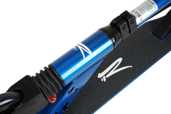 Hulajnoga dziecięca Rideoo 120 City Scooter LED Blue przedni panel