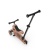 Scoot And Ride jeździk Highwaykick 1+ Push And Go z Prowadnikiem- Mocha widok od strony prowadnika