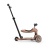 Scoot And Ride jeździk Highwaykick 1+ Push And Go z Prowadnikiem- Mocha widok od boku jeździk