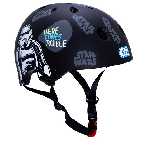 Przejdź do produktu Kask sportowy dla dzieci STAR WARS BLACK 52-56cm