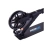 Hulajnoga z amortyzatorem Rideoo 200 City Scooter Black system składania
