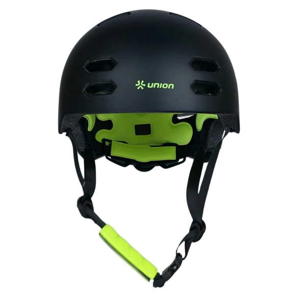 Union kask Classic Helmet Matt Black L Adjustable 58-61 od przodu