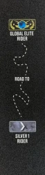 Union griptape papier antypoślizgowy do hulajnogi wyczynowej Road to Global