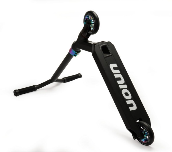 Hulajnoga wyczynowa Union Lite S Scooter Neochrome widok od spodu