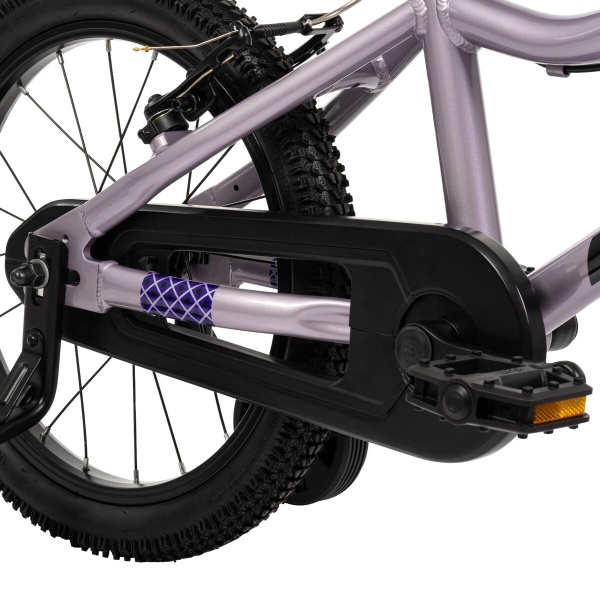 Huffy rowerek dziecięcy Literide Alu 16" 21215W Fioletowy osłona łańcucha