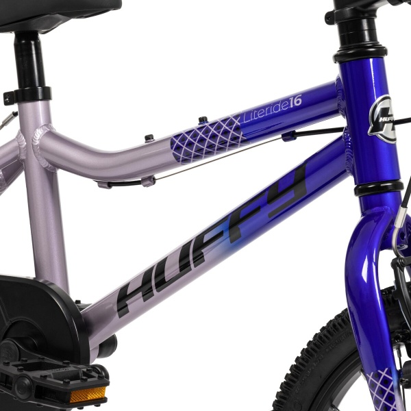 Huffy rowerek dziecięcy Literide Alu 16" 21215W Fioletowy aluminiowa rama