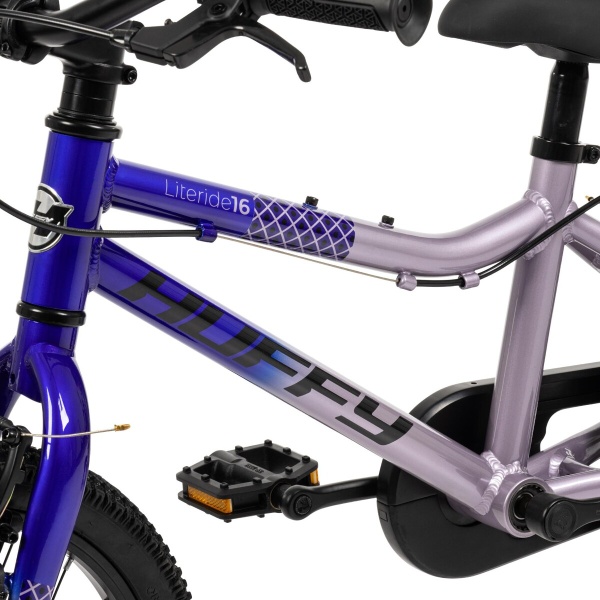 Huffy rowerek dziecięcy Literide Alu 16" 21215W Fioletowy rama