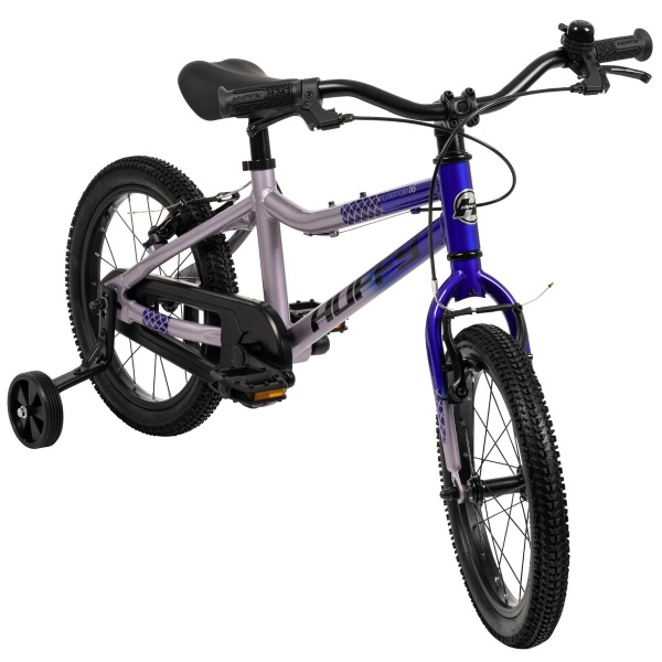 Huffy rowerek dziecięcy Literide Alu 16" 21215W Fioletowy widok od przodu