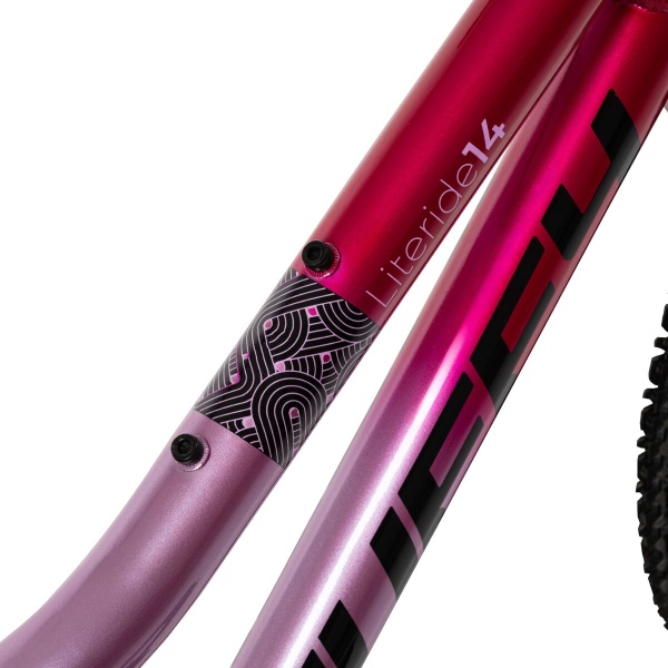 Huffy rowerek dziecięcy Literide Alu 14" 24215W Różowo Koralowy