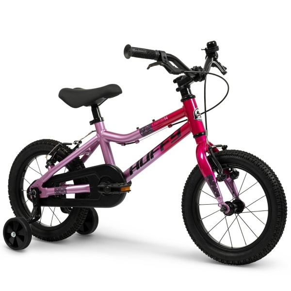 Huffy rowerek dziecięcy Literide Alu 14" 24215W Różowo Koralowy widok główny