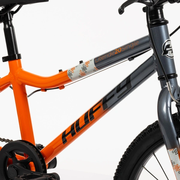 Huffy rowerek dziecięcy Literide Alu 20" 23205W Pomarańczowo Grafitowy rama
