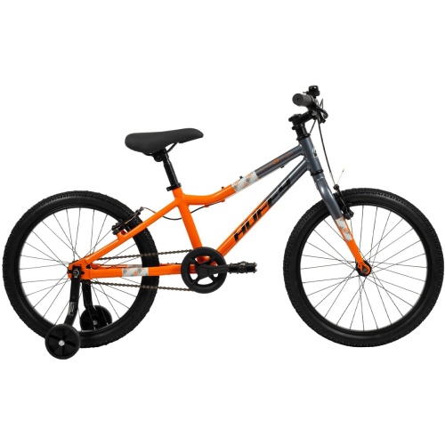 Przejdź do produktu Huffy rowerek dziecięcy Literide Alu 20" Pomarańczowo Grafitowy (z kołami bocznymi do nauki jazdy)