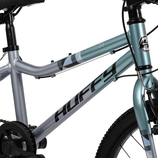 Huffy rowerek dziecięcy Literide Alu 20" 7-biegowy 23005W Srebrno Morski rama aluminiowa