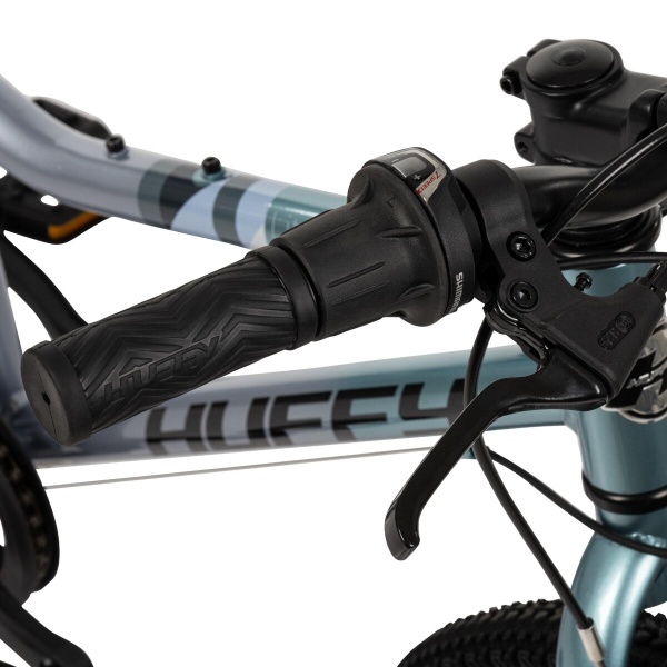Huffy rowerek dziecięcy Literide Alu 20" 7-biegowy 23005W Srebrno Morski klamki