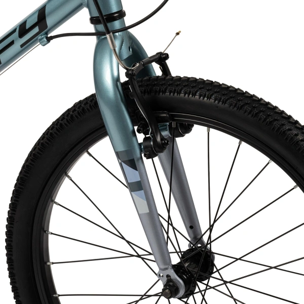 Huffy rowerek dziecięcy Literide Alu 20" 7-biegowy 23005W Srebrno Morski widelec z v-brake