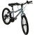 Huffy rowerek dziecięcy Literide Alu 20" 7-biegowy 23005W Srebrno Morski widok od frontu