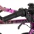 Huffy rowerek dziecięcy Literide Alu 20" 7-biegowy 23015W Różowo Fioletowy klamki hamulca