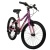 Huffy rowerek dziecięcy Literide Alu 20" 7-biegowy 23015W Różowo Fioletowy widok od frontu