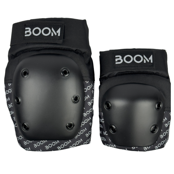 BOOM Ochraniacze Double Basic Black