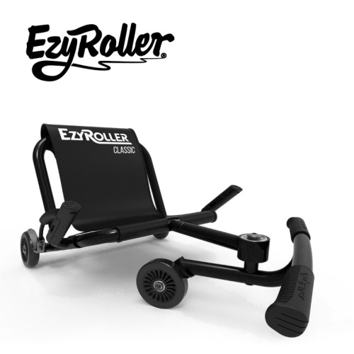 Przejdź do produktu EzyRoller Classic Pojazd gokart napędzany nogami klasyczny 3-12 lat Metal Black