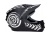 Tornado Kask Cross Enduro JST SX GR WhiteBlack L 59-60 widok z boku