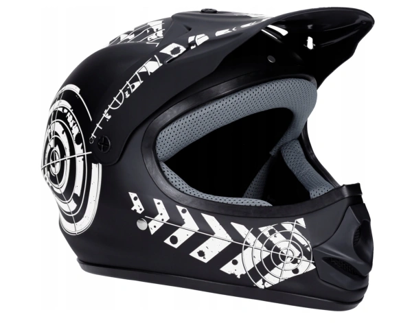 Tornado Kask Cross Enduro JST SX GR WhiteBlack L 59-60 widok główny