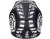 Tornado Kask Cross Enduro JST SX GR WhiteBlack L 59-60 widok od tyłu