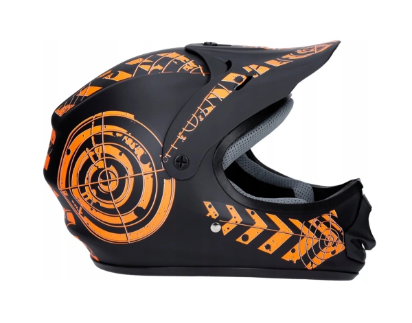 Tornado Kask Cross Enduro JST SX GR BlackOrange M 57-58 bok