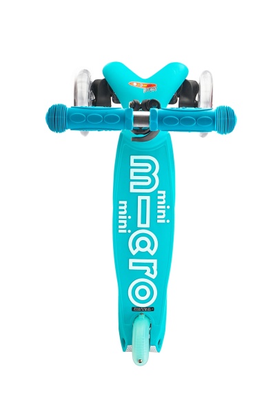 hulajnoga Mini Micro Deluxe Aqua widok od góry