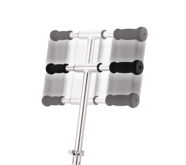 hulajnoga z dużymi kołami 25cm Razor A6 Silver - płynnie regulowana kierownica