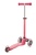 hulajnoga Mini Micro Deluxe Pink widok boku od tyłu