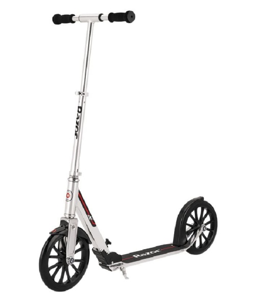 hulajnoga z dużymi kołami 25cm Razor A6 Silver - widok główny