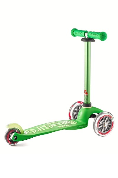 hulajnoga Mini Micro Deluxe Green widok z boku