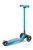 hulajnoga Maxi Micro Deluxe Aqua widok od tyłu z opuszczoną kierownicą