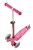 hulajnoga Mini Micro Deluxe Pink widok od góry pod kątem