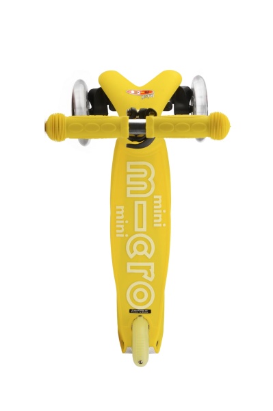 hulajnoga Mini Micro Deluxe Yellow widok z góry