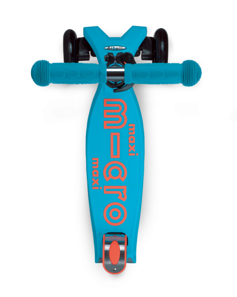 hulajnoga Maxi Micro Deluxe Carribean Blue widok od góry