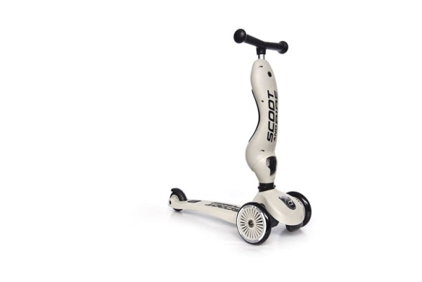 jeździk hulajnoga trójkołowa Scoot And Ride Highwaykick 1+ Ash w funkcji hulajnogi