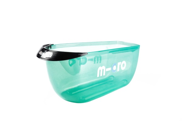 hulajnoga Mini Micro Deluxe 2GO PLUS Miętowa widok kosza na zabawki