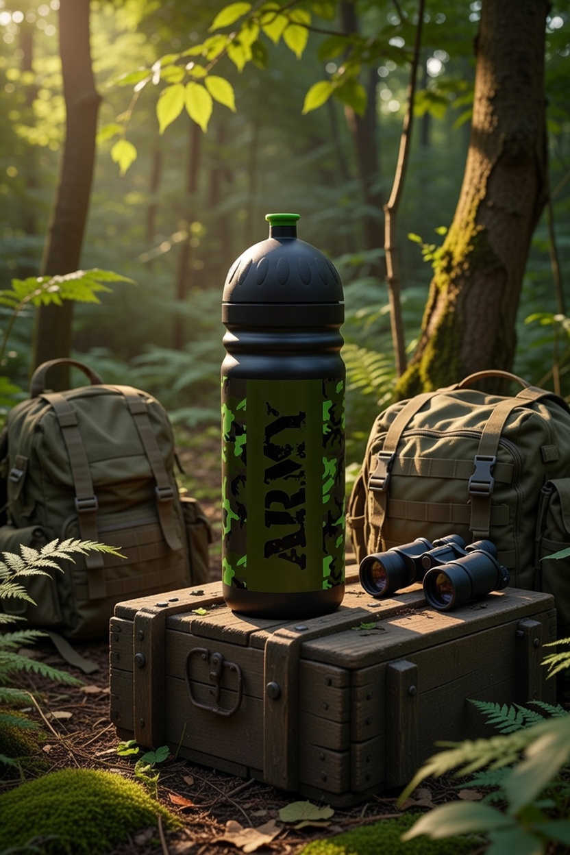 Zdrowy Bidon 0,7L - Army LS