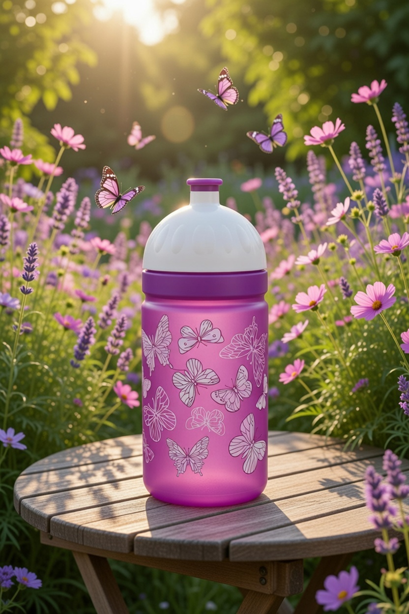 Zdrowy Bidon 0,5L - Motyle LS
