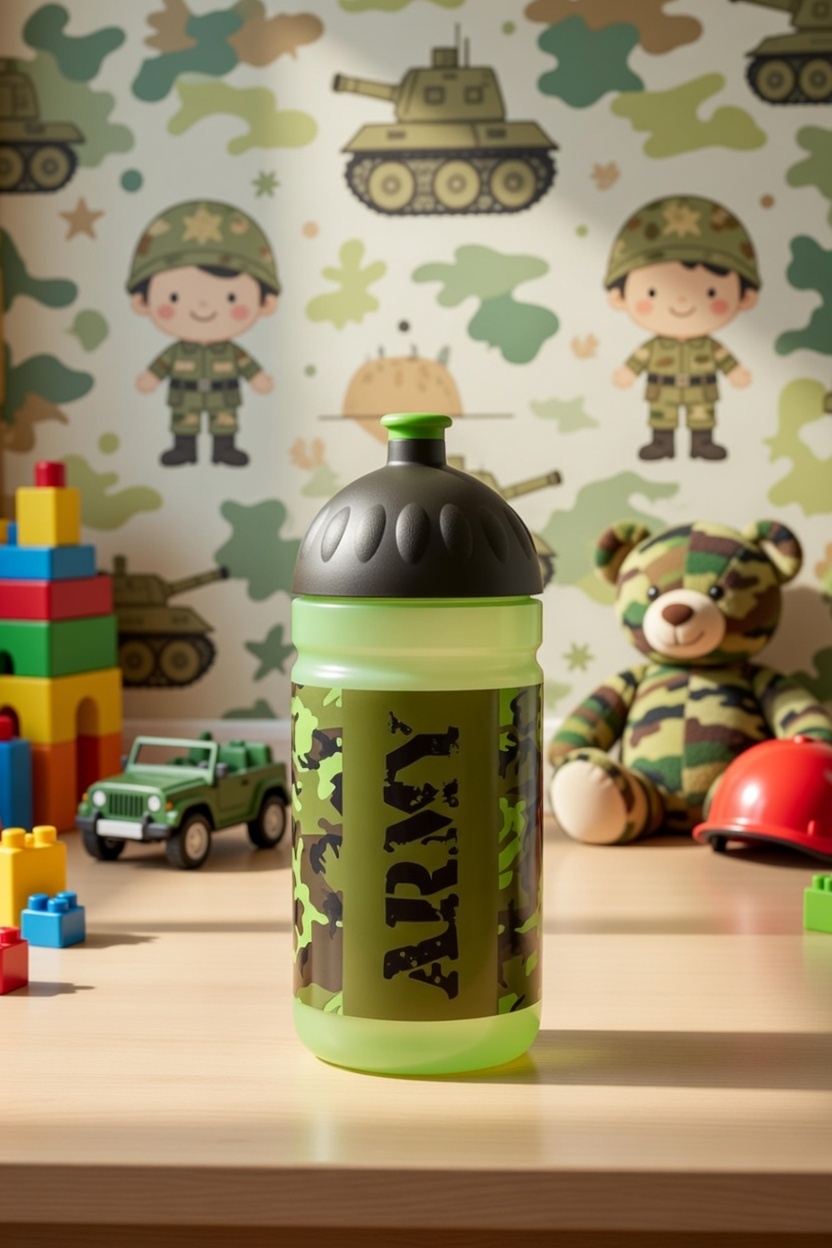 Zdrowy Bidon 0,5L - Army LS