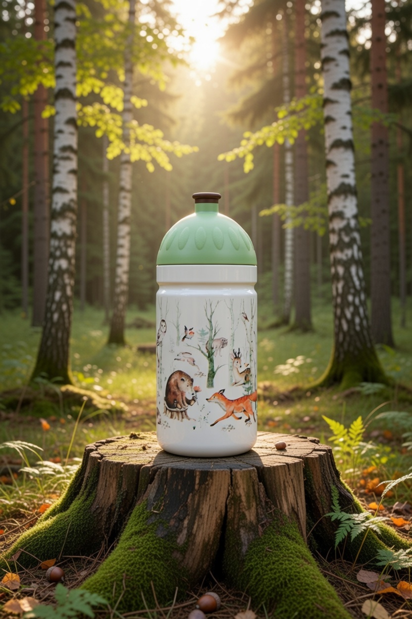 Zdrowy Bidon 0,5L - Leśne Zwierzęta LS
