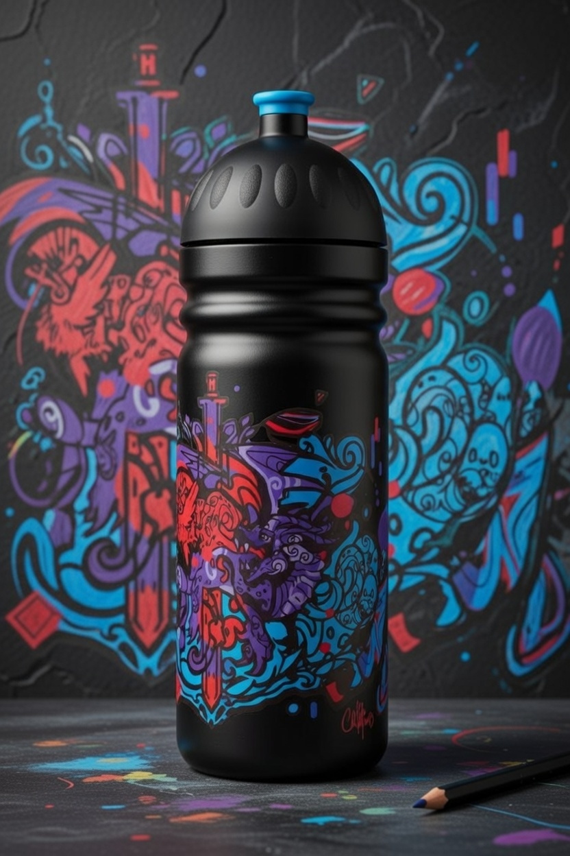 Zdrowy Bidon 0,7L - Doodle Dragon LS